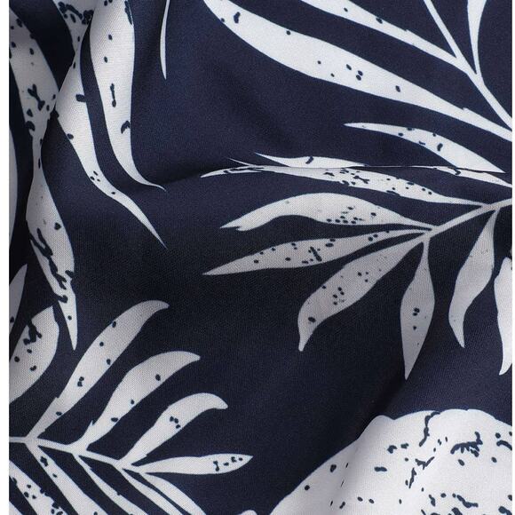 Paisley Blue & White Handkerchief Wrap Midi Skirt S NWT - Picture 4 of 12